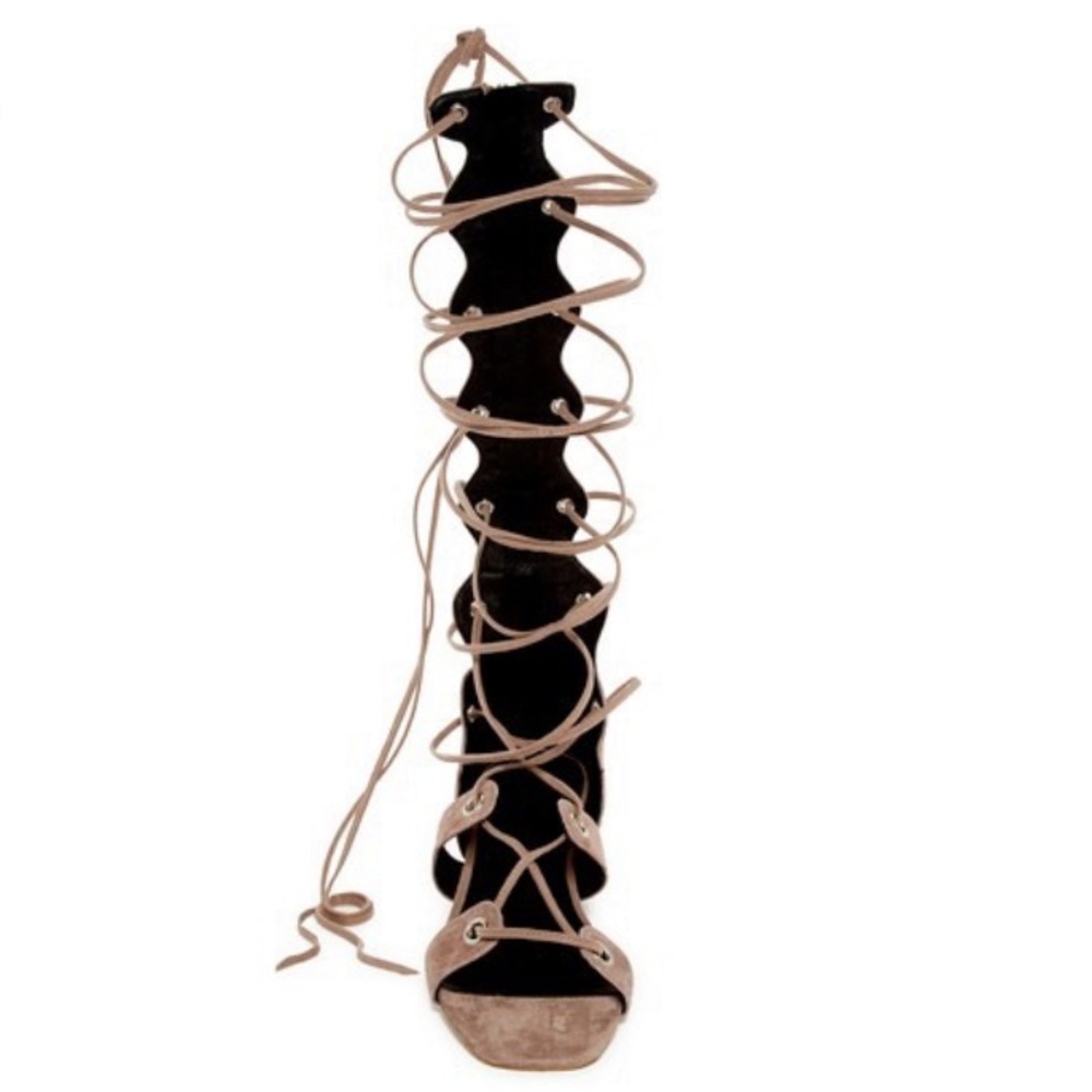 Jeffrey Campbell Suede Gladiator Sandals